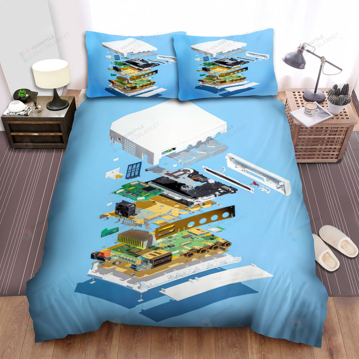Assembly Required Nintendo Wii Bed Sheets Spread Comforter Duvet Cover Bedding Sets
