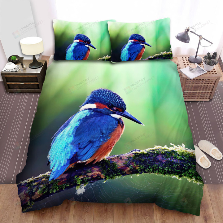 The Wild Animal - Behind The Kingfisher Bed Sheets Spread Duvet Cover Bedding Sets