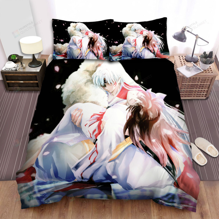 Yashahime: Princess Half-Demon Sesshomaru & The Death Of Rin Artwork Bed Sheets Spread Duvet Cover Bedding Sets