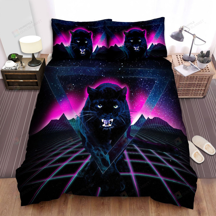 The Wild Animal - The Panther From The Galaxy Bed Sheets Spread Duvet Cover Bedding Sets
