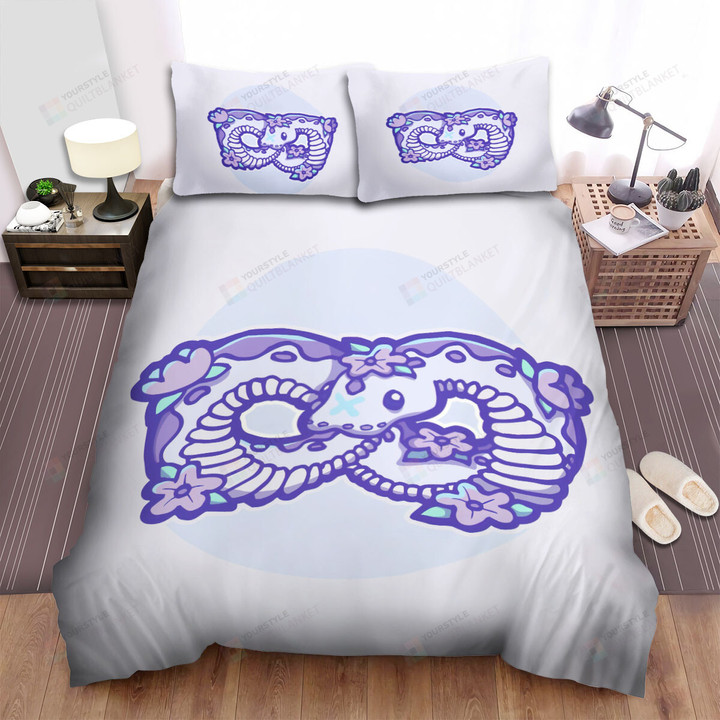 The Reptile - The Infinity Snake Art Bed Sheets Spread Duvet Cover Bedding Sets