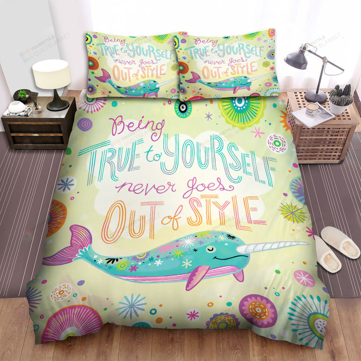 The Wild Animal - Never Goes Out Of Style From The Narwhal Bed Sheets Spread Duvet Cover Bedding Sets