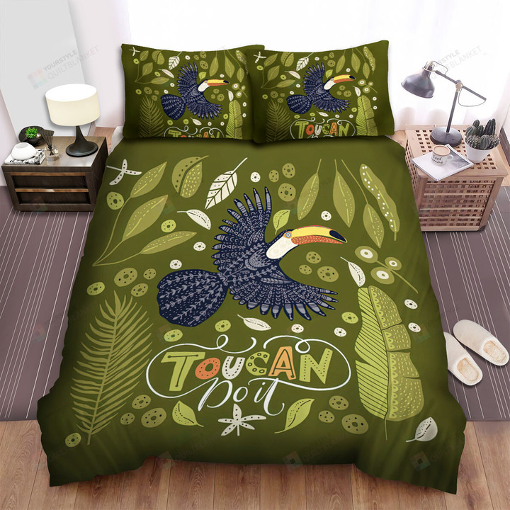 The Tropical Bird - Toucan Do It Bed Sheets Spread Duvet Cover Bedding Sets