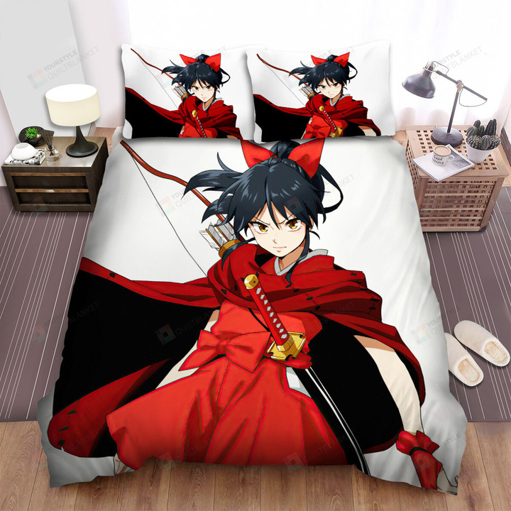 Yashahime: Princess Half-Demon Moroha The Only Daughter Of Inuyasha & Kagome Bed Sheets Spread Duvet Cover Bedding Sets