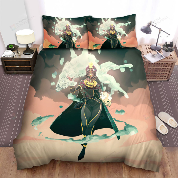 The Wild Aninmal - The Hyena And The Witch Bed Sheets Spread Duvet Cover Bedding Sets
