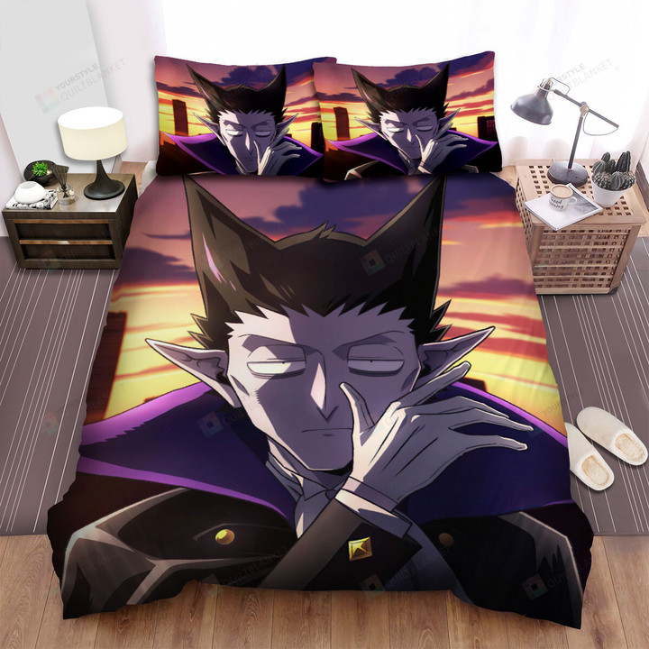 The Vampire Dies In No Time Draluc At Sunset Artwork Bed Sheets Spread Duvet Cover Bedding Sets