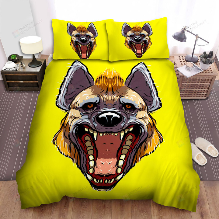 The Wild Aninmal - The Hyena The Beast Bed Sheets Spread Duvet Cover Bedding Sets