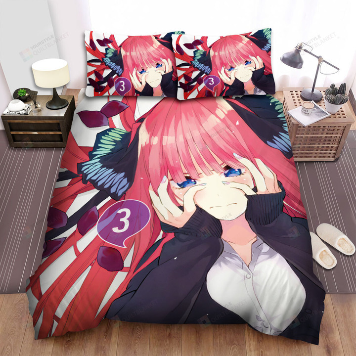 The Quintessential Quintuplets Volume 3 Art Cover Bed Sheets Spread Duvet Cover Bedding Sets