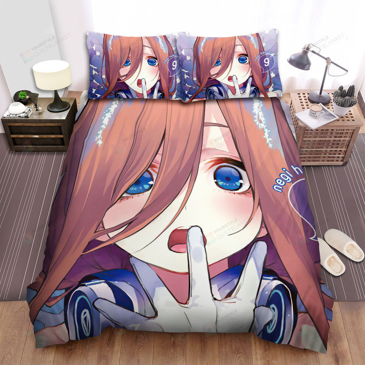 The Quintessential Quintuplets Volume 9 Art Cover Bed Sheets Spread Duvet Cover Bedding Sets