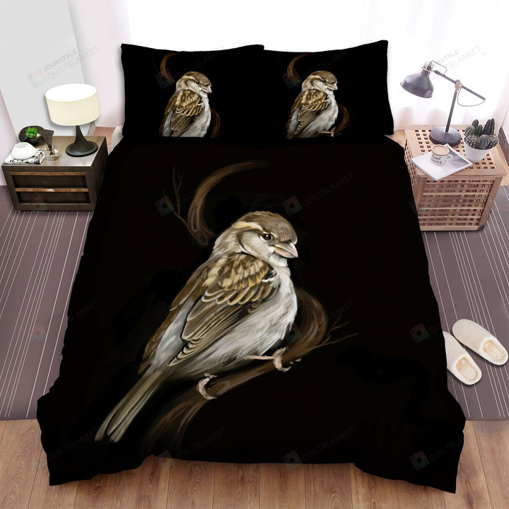 The Sparrow Holding Tight Bed Sheets Spread Duvet Cover Bedding Sets