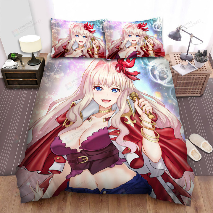 Macross Frontier Sheryl Nome The Galactic Fairy Bed Sheets Spread Duvet Cover Bedding Sets
