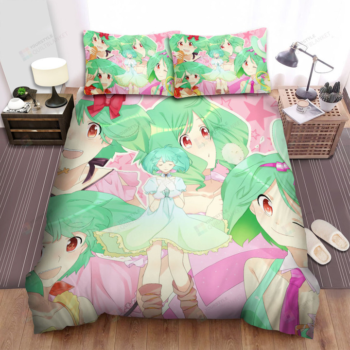 Macross Frontier Adorable Ranka Lee Moments Bed Sheets Spread Duvet Cover Bedding Sets