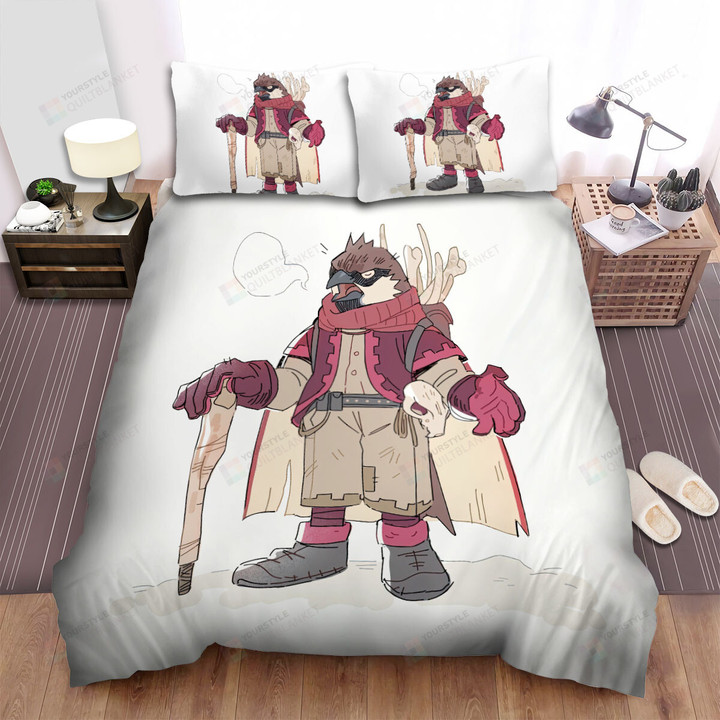 The Sparrow Traveller Art Bed Sheets Spread Duvet Cover Bedding Sets
