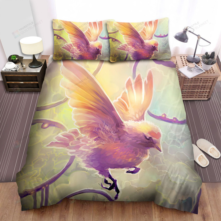 The Sparrow In The Air Bed Sheets Spread Duvet Cover Bedding Sets