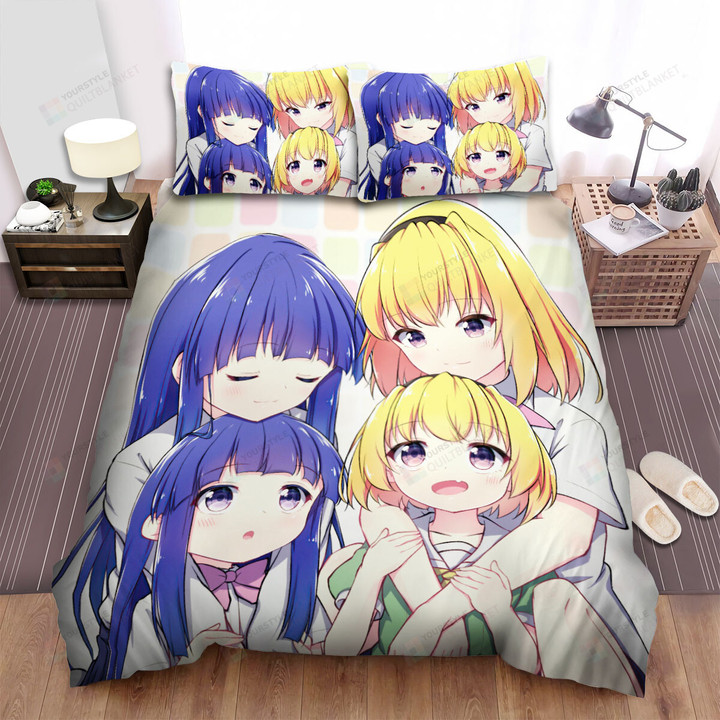 Higurashi When They Cry Rena Vs Rika Young & Grown Up Bed Sheets Spread Duvet Cover Bedding Sets