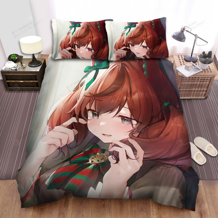 Umamusume Pretty Derby Crying Nice Nature Artwork Bed Sheets Spread Duvet Cover Bedding Sets