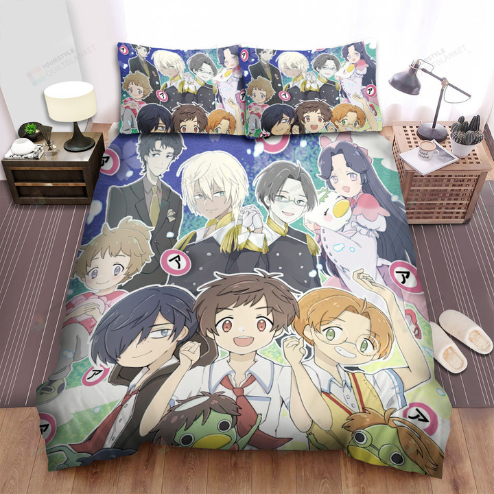Sarazanmai All Characters In One Bed Sheets Spread Duvet Cover Bedding Sets