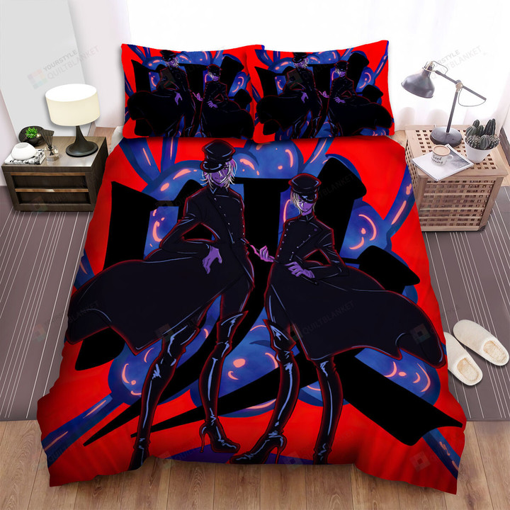 Sarazanmai Reo Niiboshi & Mabu Akutsu Artwork Bed Sheets Spread Duvet Cover Bedding Sets