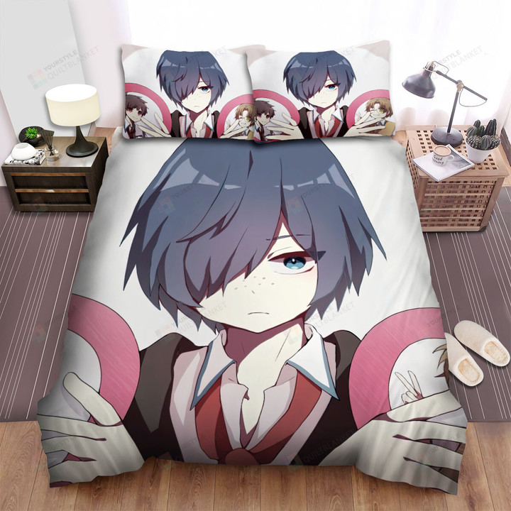 Sarazanmai Toi Kuji With Kazuk And Enta Signs Artwork Bed Sheets Spread Duvet Cover Bedding Sets