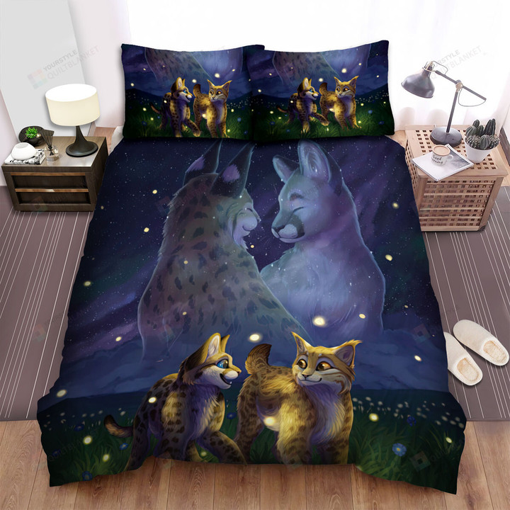 The Wild Animal - The Lynx Friendship Bed Sheets Spread Duvet Cover Bedding Sets