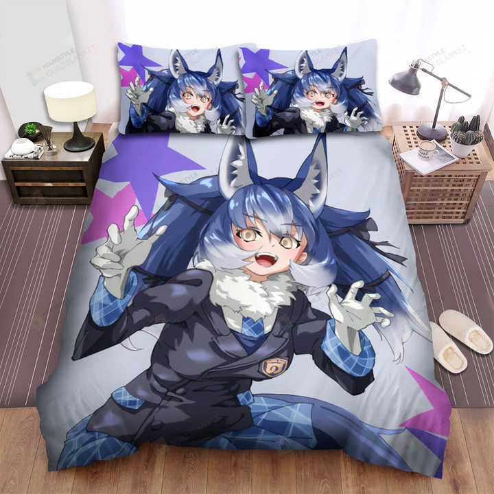 Kemono Friends Dire Wolf Artwork Bed Sheets Spread Duvet Cover Bedding Sets