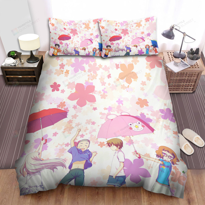 Anohana The Super Peace Busters's Childhood Bed Sheets Spread Duvet Cover Bedding Sets