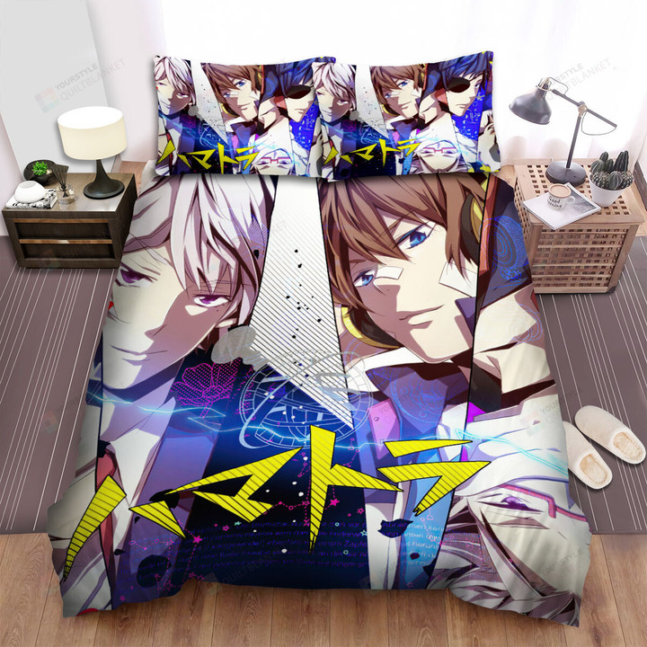 Hamatora Main Male Characters Digital Poster Bed Sheets Spread Duvet Cover Bedding Sets