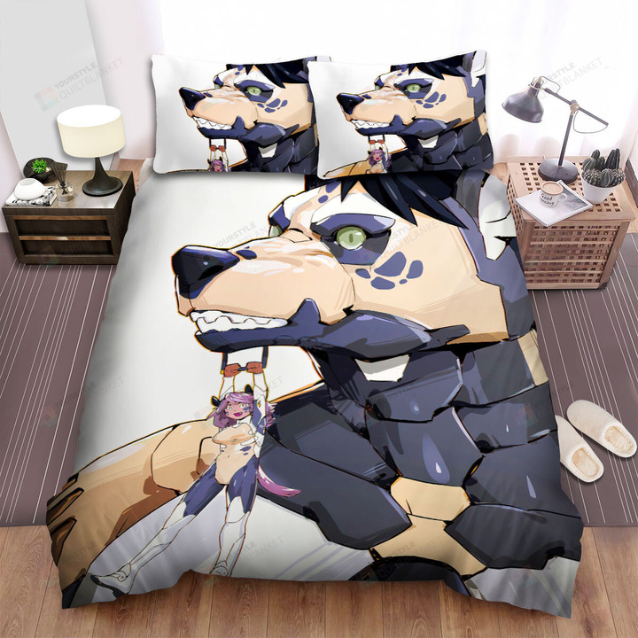 The Wild Aninmal - Holding The Hyena Robot Bed Sheets Spread Duvet Cover Bedding Sets