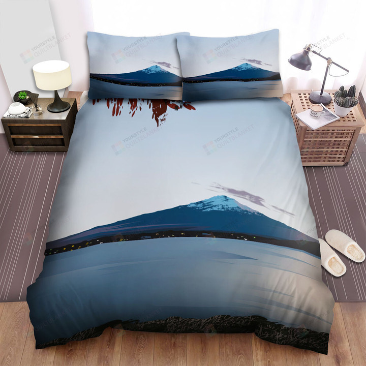 Mount Fuji Far View Bed Sheets Spread Comforter Duvet Cover Bedding Sets