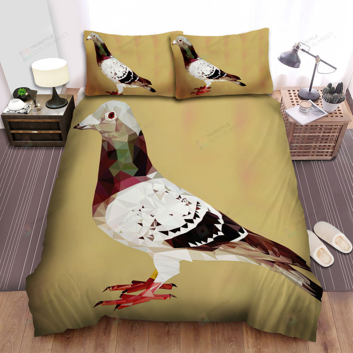 The Wildlife - The Pigeon Illustration Bed Sheets Spread Duvet Cover Bedding Sets
