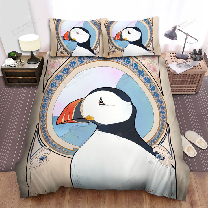 The Wild Animal - The Sadness Of A Puffin Bed Sheets Spread Duvet Cover Bedding Sets