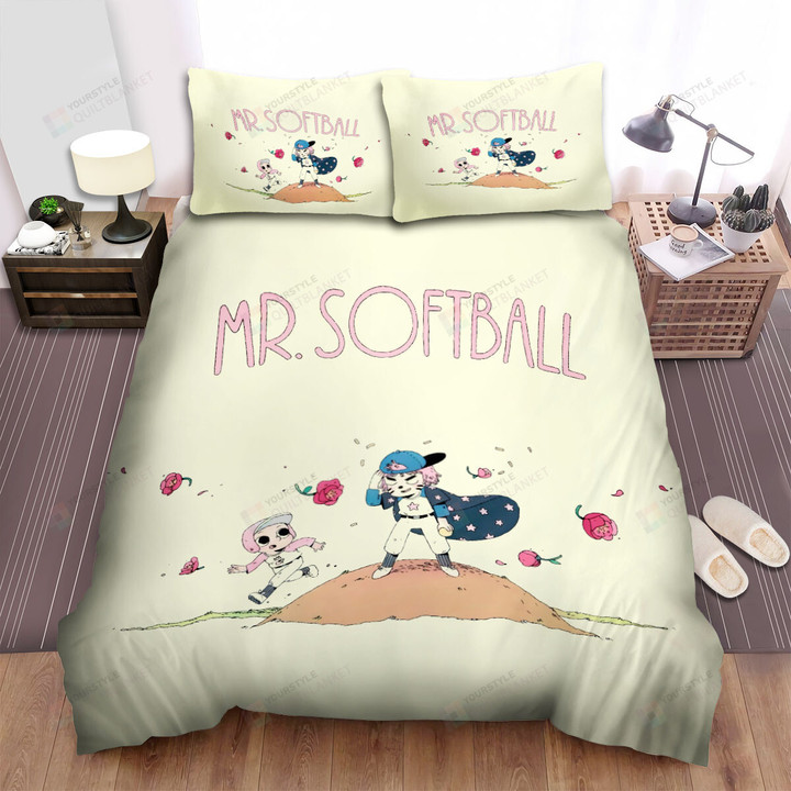 Summer Camp Island Mr. Softball Bed Sheets Spread Duvet Cover Bedding Sets