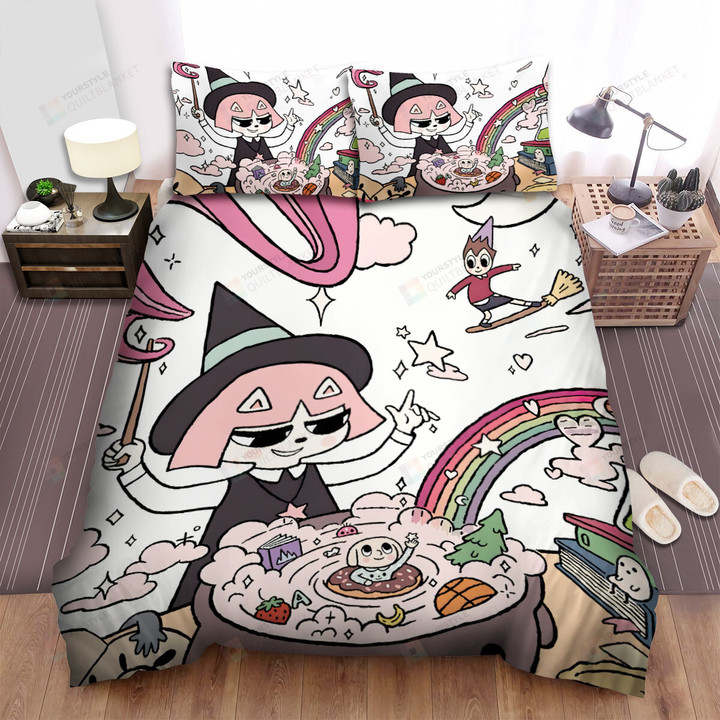 Summer Camp Island Susie Cooking Magic Bed Sheets Spread Duvet Cover Bedding Sets