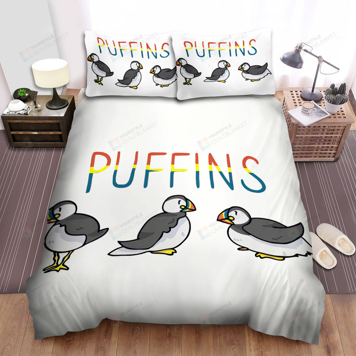 The Wild Animal - The Puffin Trilogy Art Bed Sheets Spread Duvet Cover Bedding Sets