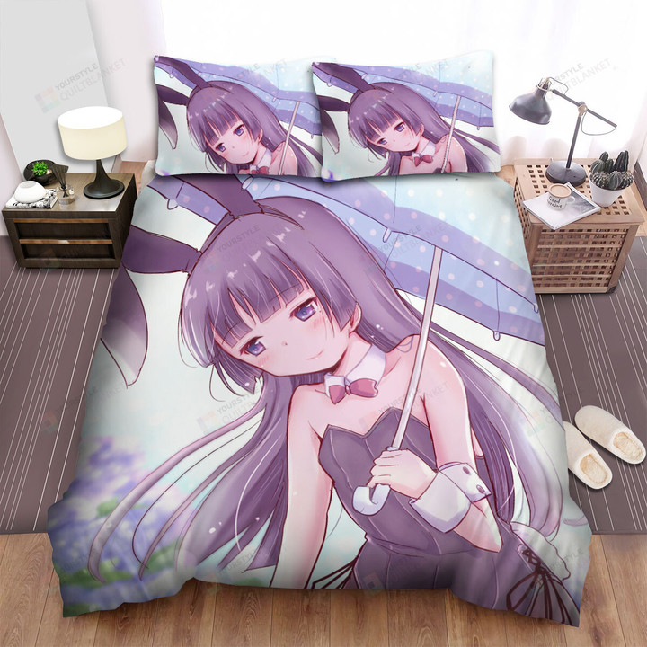 My Little Sister Can't Be This Cute Gokou Ruri In Bunny Costume Bed Sheets Spread Duvet Cover Bedding Sets