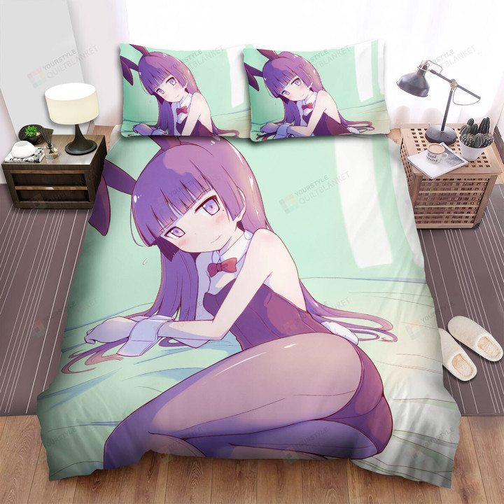 My Little Sister Can't Be This Cute Ruri Gokou In Black Bunny Costume Bed Sheets Spread Duvet Cover Bedding Sets