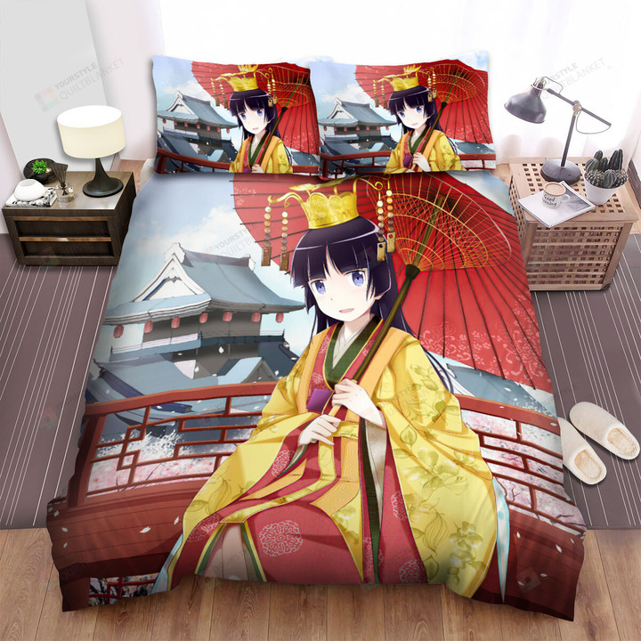 My Little Sister Can't Be This Cute Gokou Ruri In Traditional Kimono Bed Sheets Spread Duvet Cover Bedding Sets