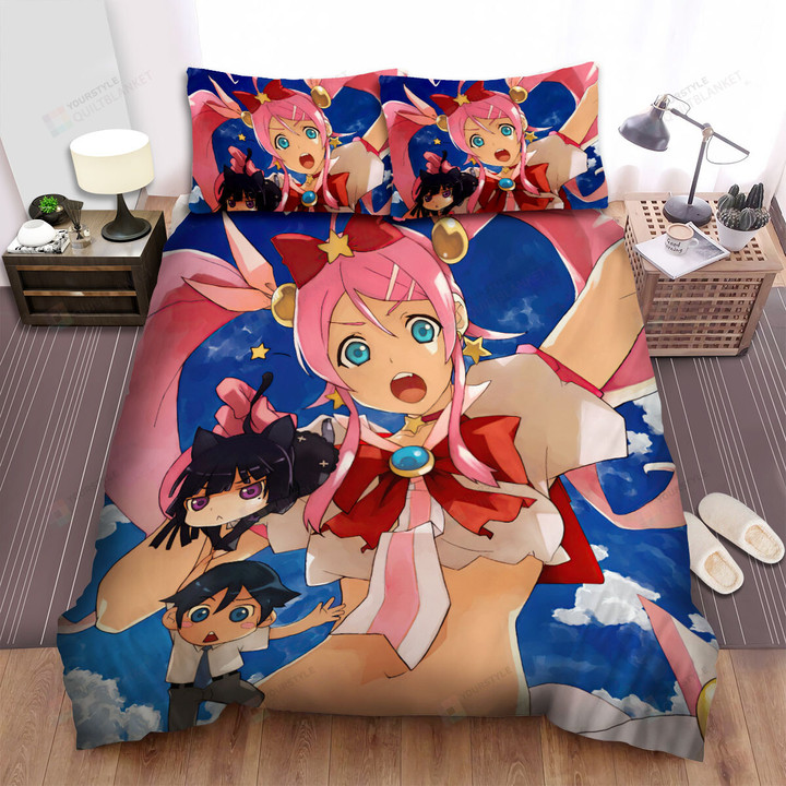 My Little Sister Can't Be This Cute Kirino Kousaka With Ruri & Kyousuke Chibi Bed Sheets Spread Duvet Cover Bedding Sets