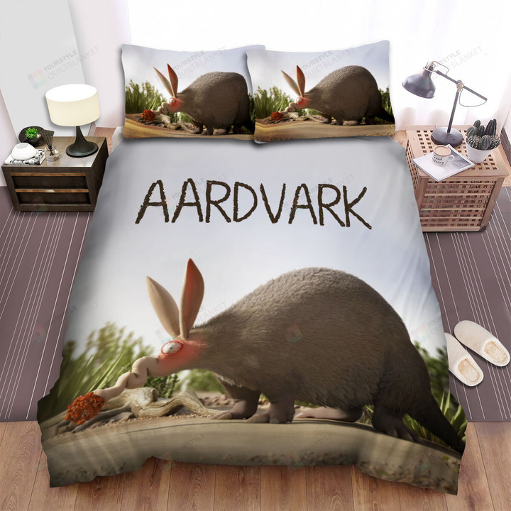 The Aardvark Can't Breath Bed Sheets Spread Duvet Cover Bedding Sets