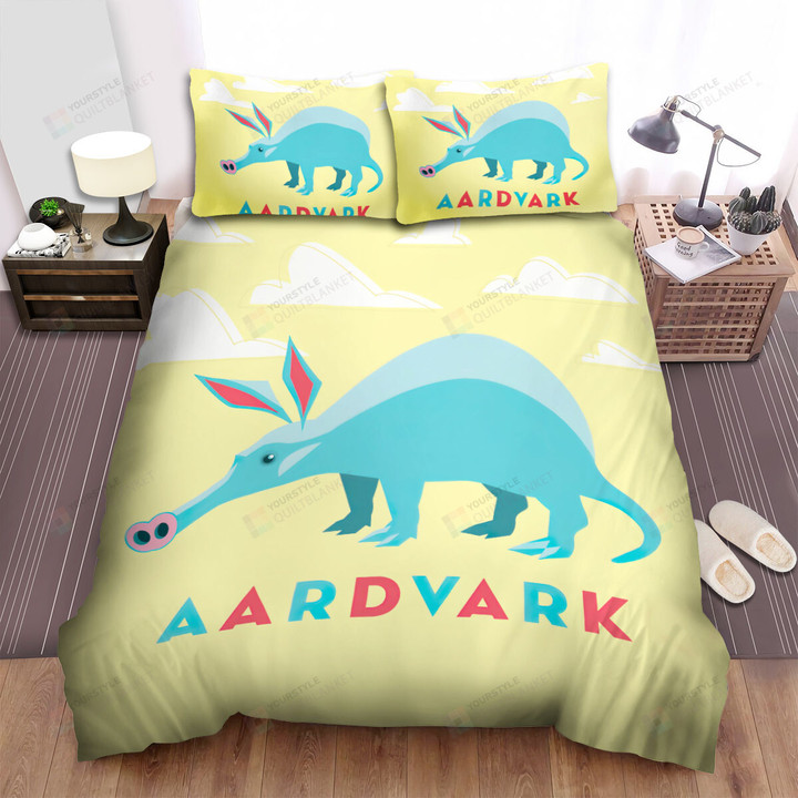 The Blue Aardvark Art Bed Sheets Spread Duvet Cover Bedding Sets