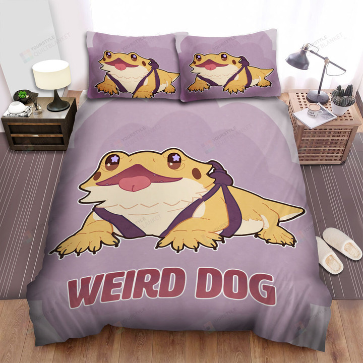 The Bearded Dragon The Weird Dog Bed Sheets Spread Duvet Cover Bedding Sets