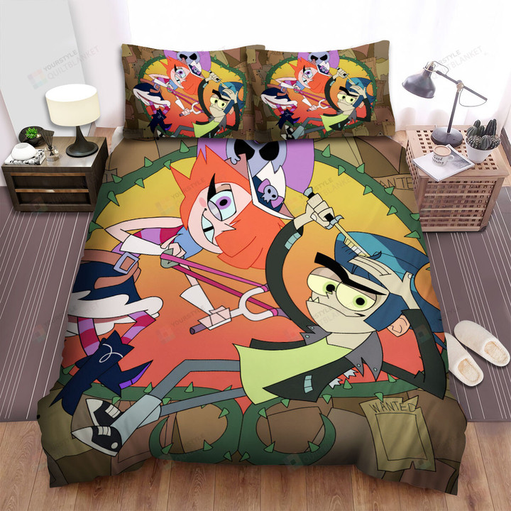 Long Gone Gulch Meets Jawhide & Snag Bed Sheets Spread Duvet Cover Bedding Sets