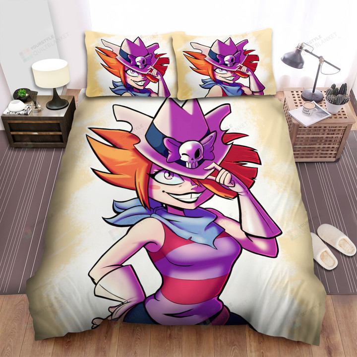 Long Gone Gulch Rawhide With Her Hat Bed Sheets Spread Duvet Cover Bedding Sets