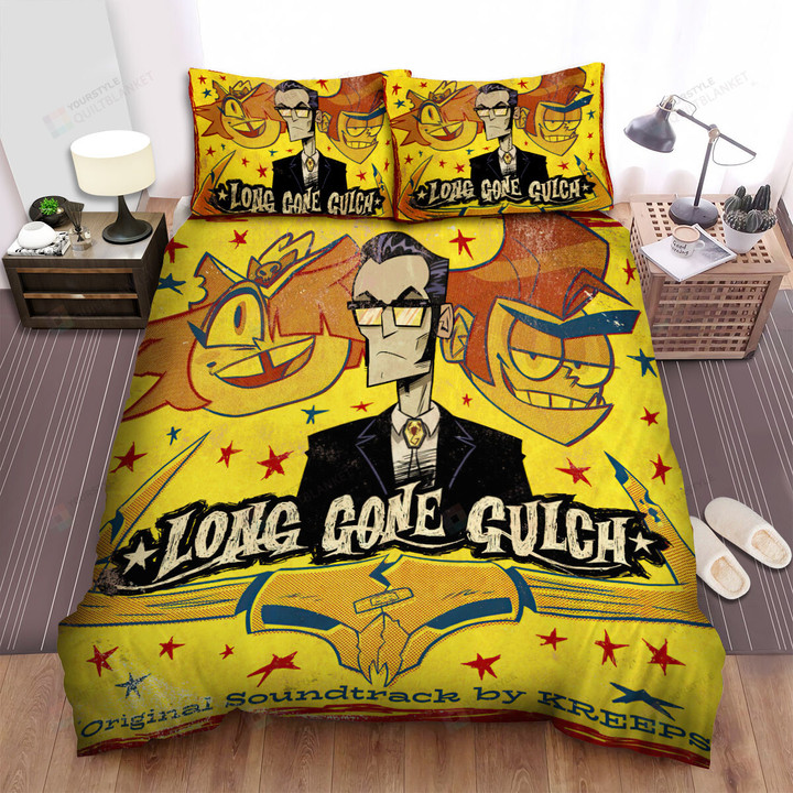 Long Gone Gulch Vintage Style Poster Bed Sheets Spread Duvet Cover Bedding Sets