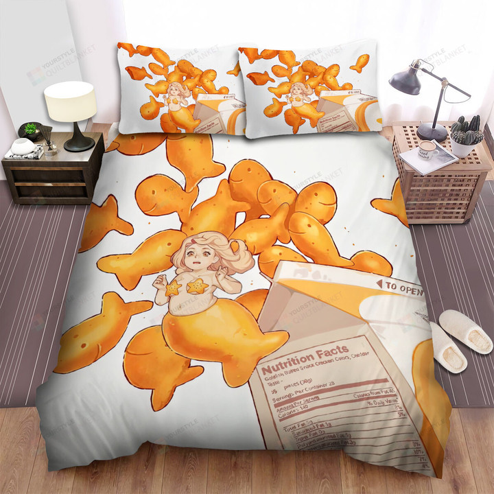 The Goldfish From The Milk Bed Sheets Spread Duvet Cover Bedding Sets