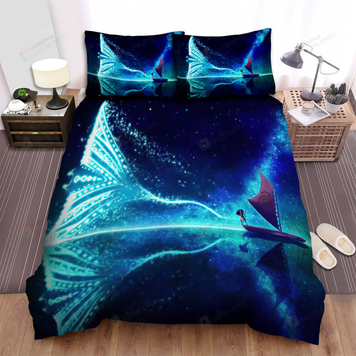 The Wild Animal - The Sparkle Ray Fish Swimming Art Bed Sheets Spread Duvet Cover Bedding Sets