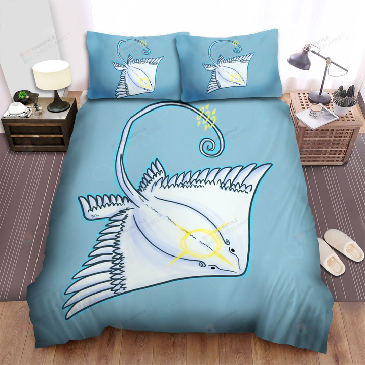 The Wild Animal - The Ray Fish God Art Bed Sheets Spread Duvet Cover Bedding Sets