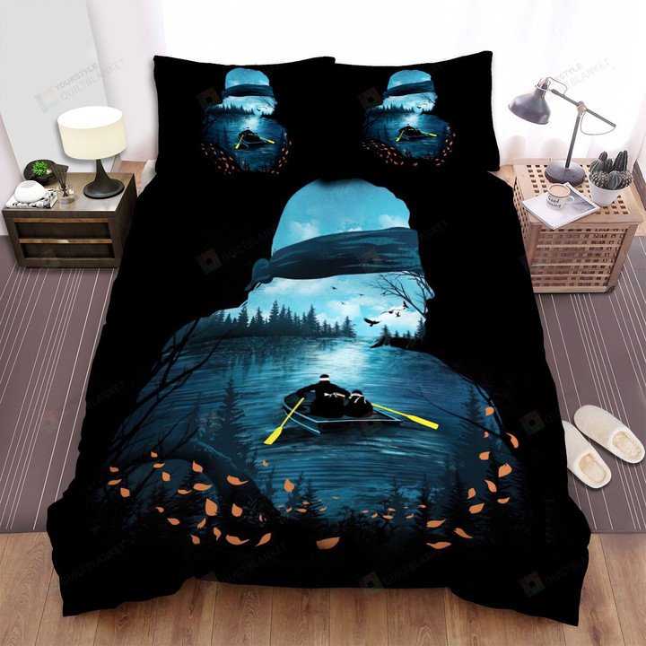 Illusion Negative Space Dangerous Journey Bed Sheets Spread Comforter Duvet Cover Bedding Sets