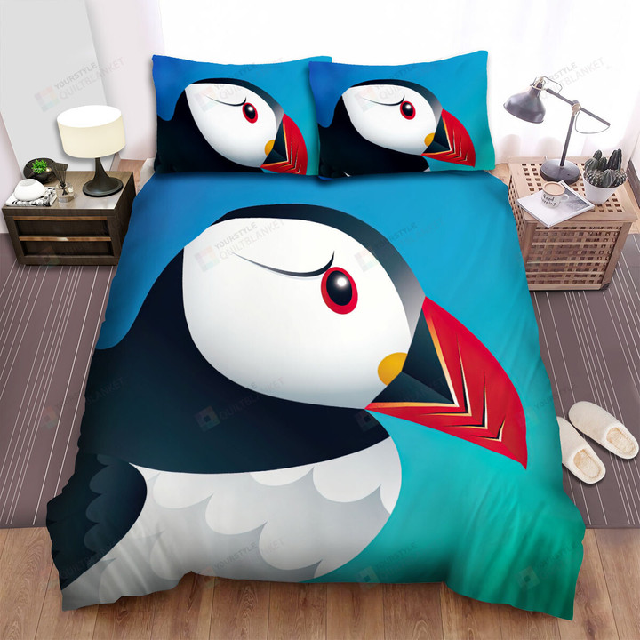 The Wild Animal - The Puffin Emotion Bed Sheets Spread Duvet Cover Bedding Sets