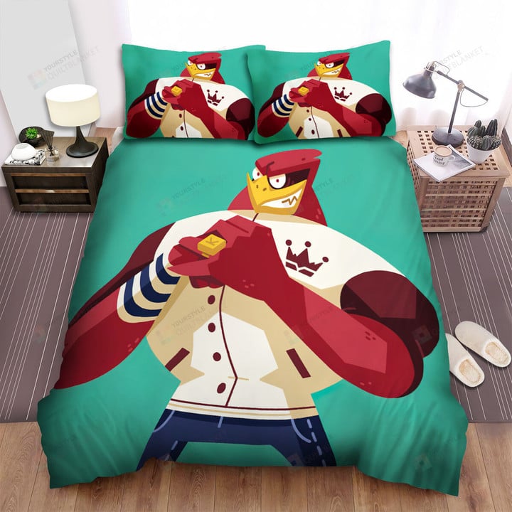 The Wildlife - The Cardinal Athlete Bed Sheets Spread Duvet Cover Bedding Sets